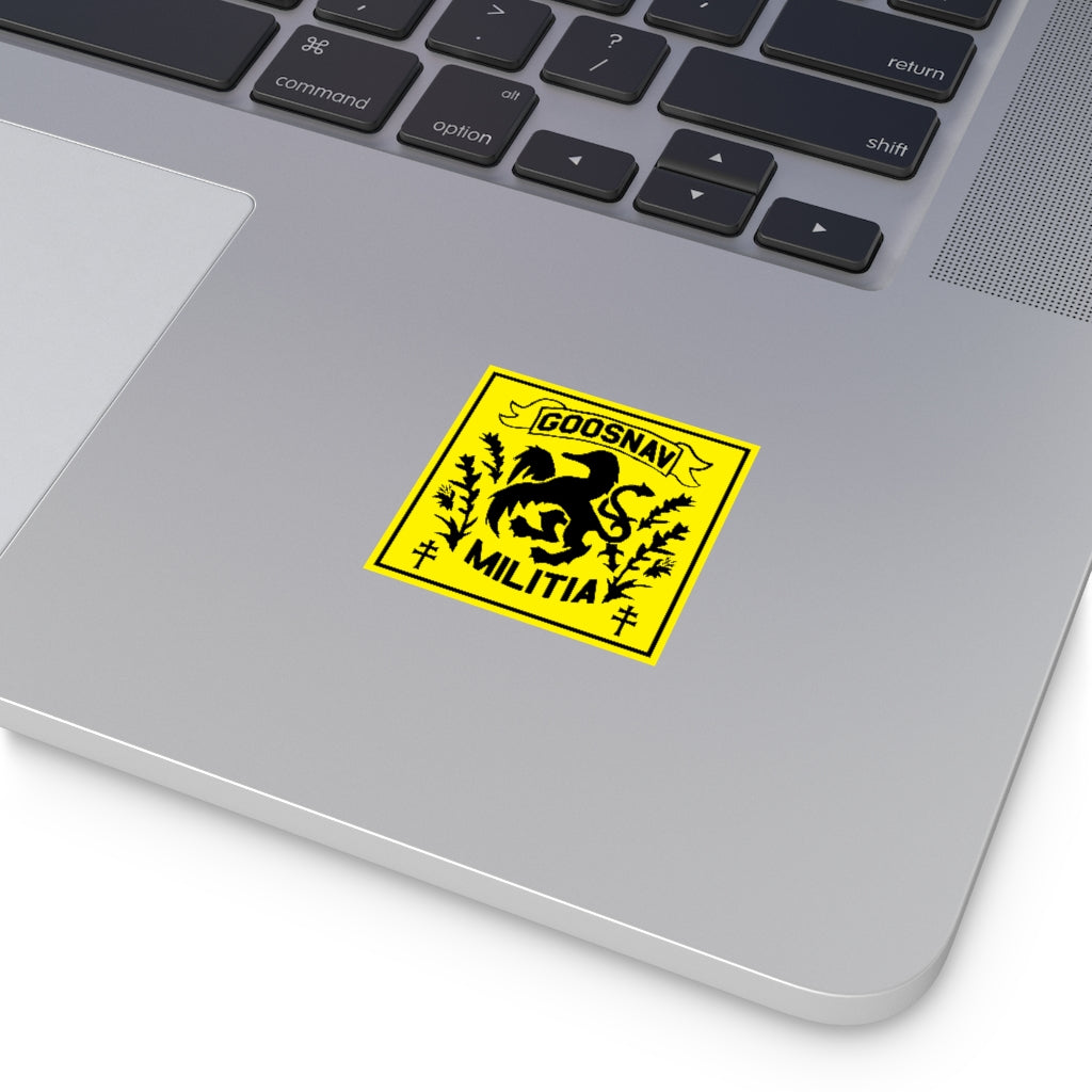 Goosnav Militia Sticker