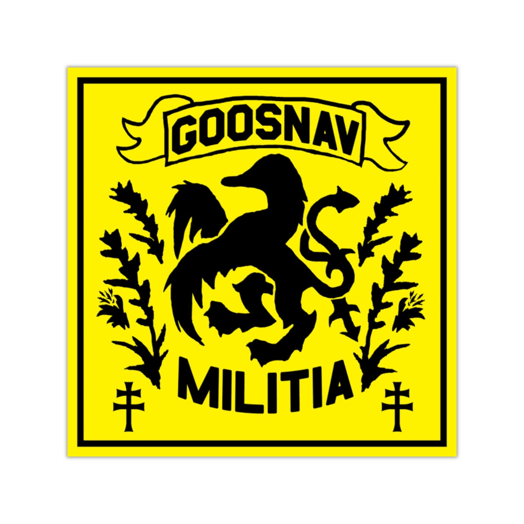 Goosnav Militia Sticker