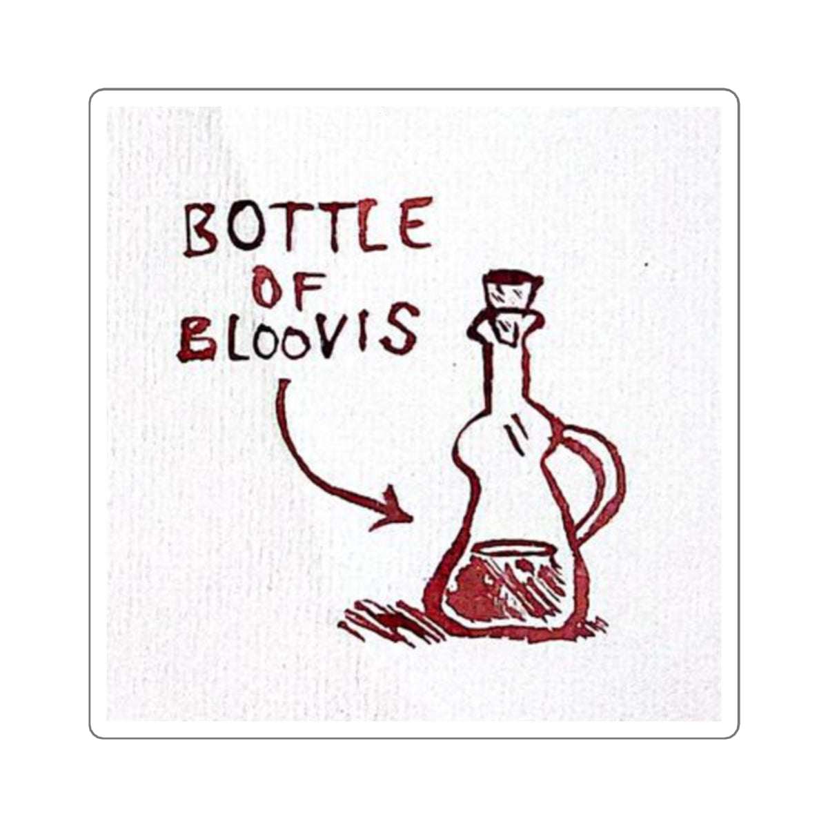 Bloovis Sticker