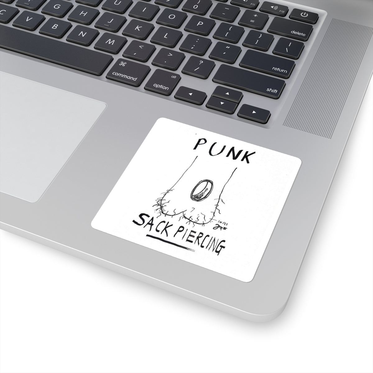 Punk Sack Piercing Sticker
