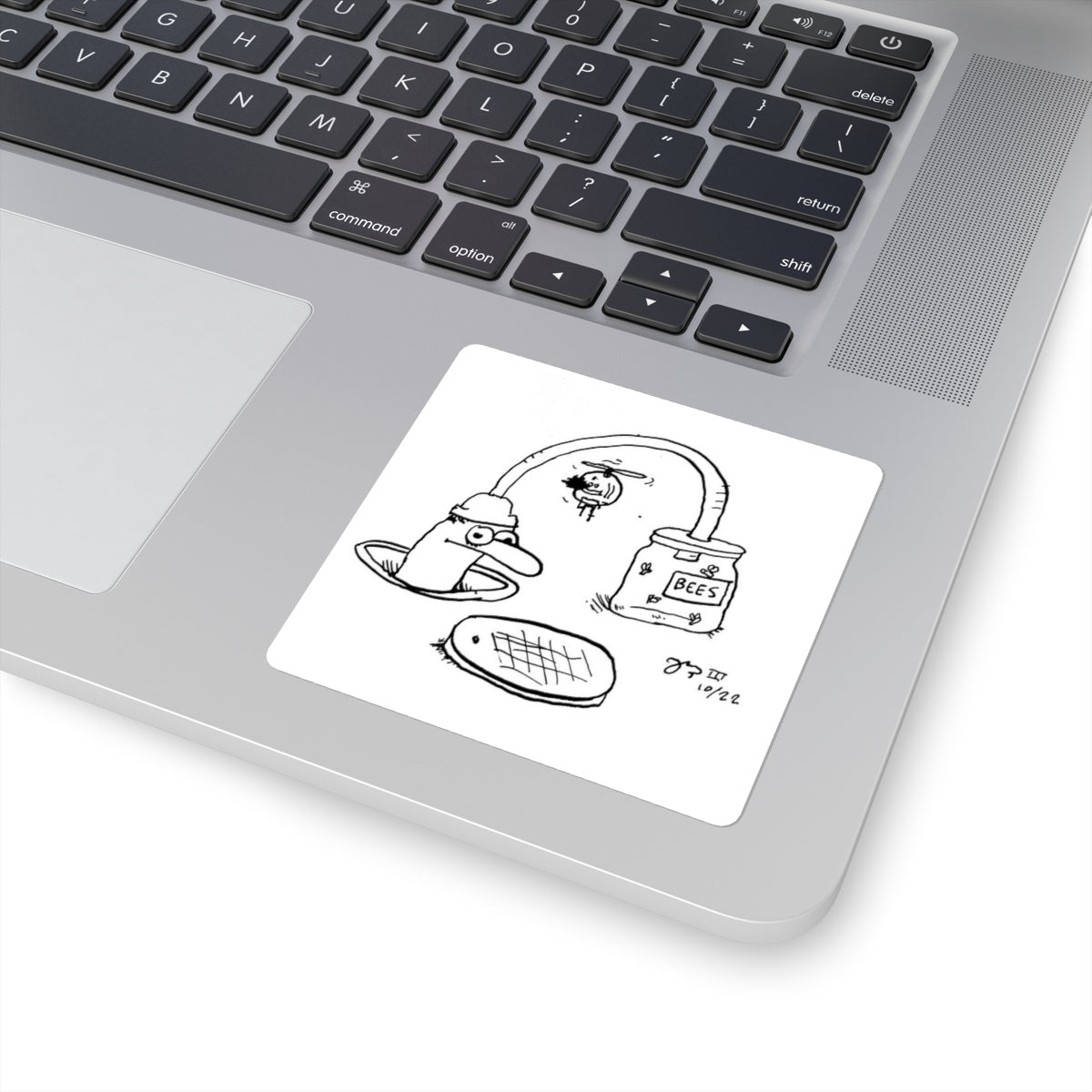 Little Bee Boy Sticker