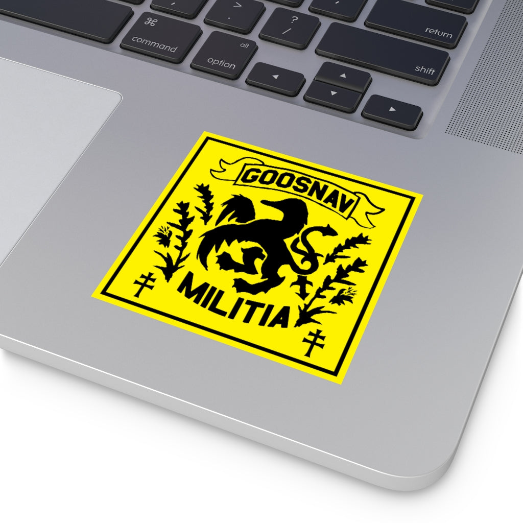 Goosnav Militia Sticker